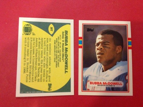 1989 topps traded NFL card Buy 1 Get 1 Free - same card - Picture 20 of 127