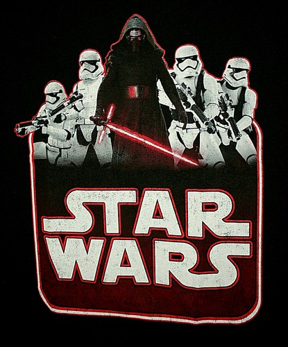 Star Wars Darkness Rises Kylo Ren & Storm Troopers T-Shirt Neu Gr. M 2016 - Bild 1 von 2