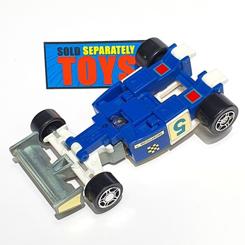 Transformers G2 DELUGE action figure 1993 Color Changers formula 1 race car - Picture 5 of 6