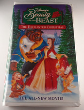 Beauty and the Beast: An Enchanted Christmas (VHS) 1997 Paige O'Hara TESTED