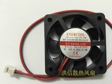 EVERCOOL EC4010L12C DC12V 0.05A 0.6W 40*10MM 2-pin silent cooling fan