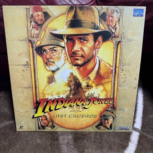 Indiana Jones Trilogy Collector's Set Box 5 Laserdisc Harrison Ford PILF-1560 - Picture 5 of 7