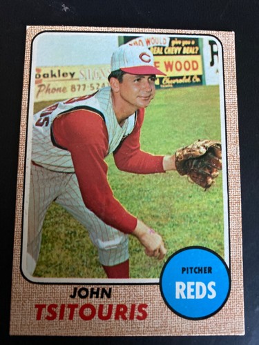 1968 Topps Baseball #523 John Tsitouris NM/MT - Bild 1 von 2