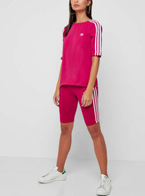 adidas Originals Women's 3-Stripes T-Shirt Blouse Top 2XS XS S M Petite  DV0853 | eBay