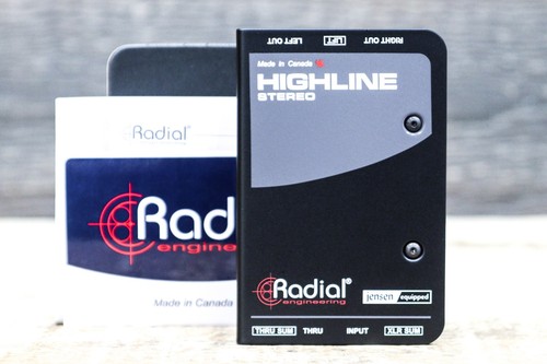Isolateur de ligne passive stéréo Highline Radial Engineering isolateur à deux canaux - Photo 5 sur 6