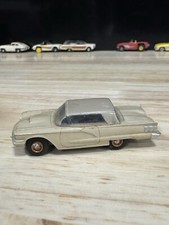 Vintage 1960 Aurora Vibrator HO Scale Tan Ford Thunderbird 1544 EX