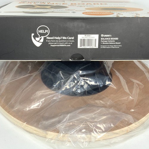 Balance Board Trainer URBNFit Holz Wackeln Balancierbrett Kernstabilität NEU - Bild 8 von 9