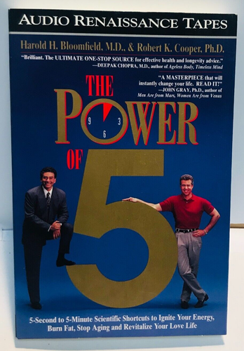 The Power of 5 by Harold Bloomfield & Robert Cooper - Audiobook on 2 Cassettes