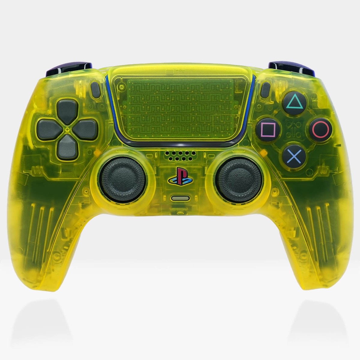 Lemon Yellow PS5 Controller Sony x Killscreen Retro