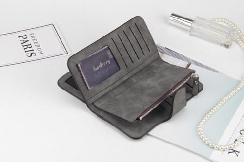 Large Capacity Leather Brifold Wallet Clutch Cash Card Holder Purse for Women US - Picture 36 of 42