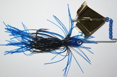 FT Buzz Bait, Gold Delta Blade, NEW MODEL, (6) Sizes, (11) Colors, 1 per pack - Picture 5 of 23