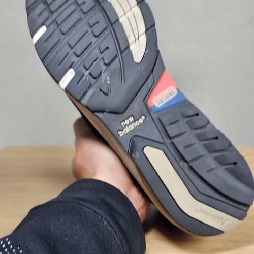 New Balance 992 Made In USA Nero Grigio Uomo 10 Concetti KITH in Scamosciato Discontinuo - Foto 7 di 16