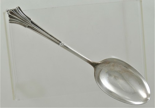 Sheffield Thomas Bradbury & Sons Sterling Silver Table Spoon 1886q Serving Spoon