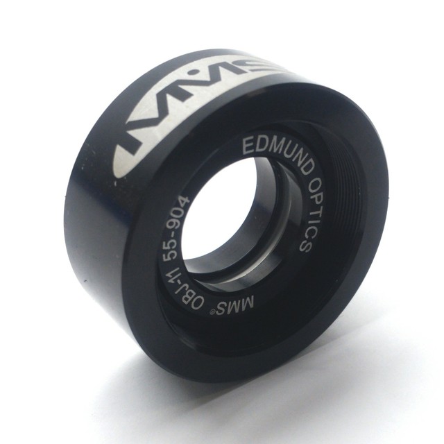 Edmund Optics 55904 MMS Lens Front Objective, OBJ11, 2/3", WD 141mm