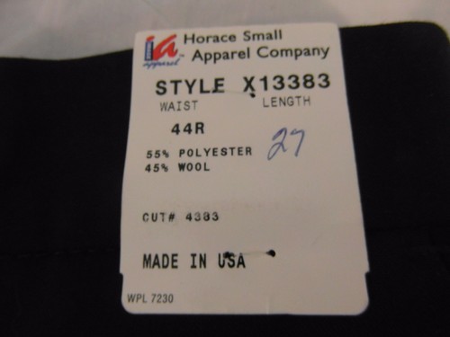New Adult Unisex Horace Small Apparel Company EMT Style Blue Trousers 32580 - Picture 8 of 10