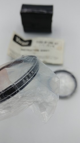 Vivitar Coated 52 mm Close Up Lens Set (+1,+2,+4) w Case Made in Japan NICE! - Picture 2 of 4