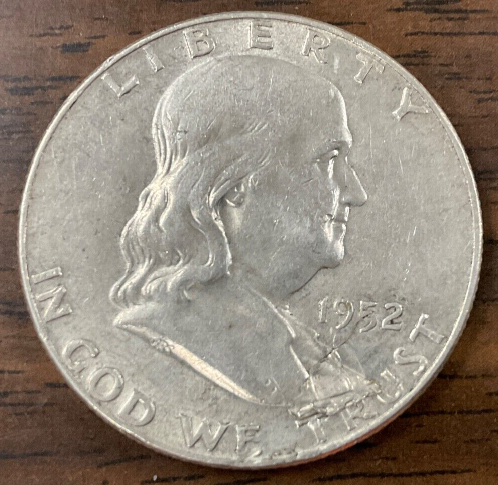 1952-D Franklin Half Dollar - Clamshell Lamination Error. | eBay