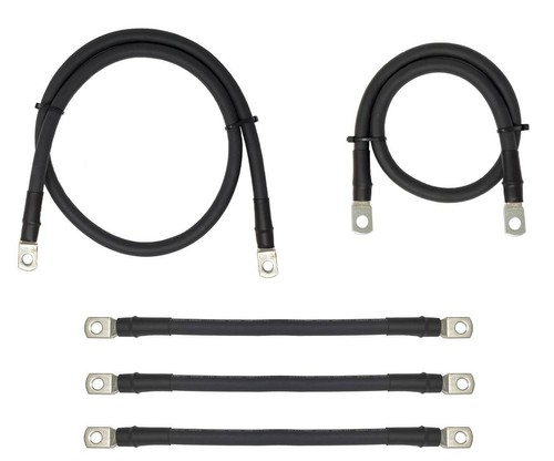 Golf Cart Battery Cables Fits EZGO TXT PDS Medalist RXV 36V 48V - 4 to 2/0 Gauge - Picture 1 of 28