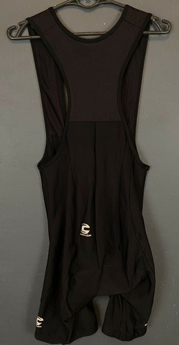 MEN'S CANNONDALE USA CYCLING BODY BIKE BIB BIBS SHORTS PADDED BLACK SIZE L LARGE - Picture 4 of 9