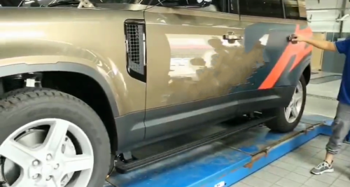 Electric Retractable Side Step Power Running Board Fits for Defender 110 4D L663 - Picture 5 of 8