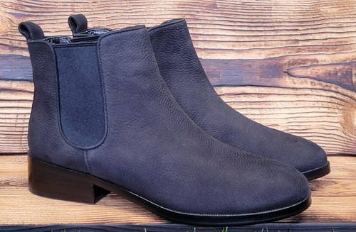 Stivaletti stivaletti Cole Haan Peekskill Chelsea neri in pelle con ciottoli scarpe da donna 6 B - Foto 2 di 21