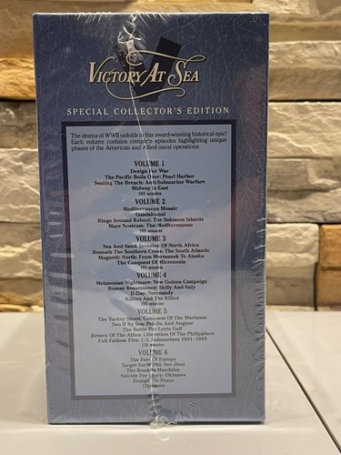 VICTORY AT SEA VOLUME 1 TO 6 SPECIAL COLLECTOR'S EDITION NEW & SEALED VHS - Picture 2 of 4