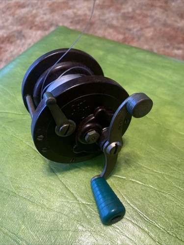 Vintage Penn No. 78 Fishing Reel Brown  Black Bakelite USA Fishing - Picture 1 of 6