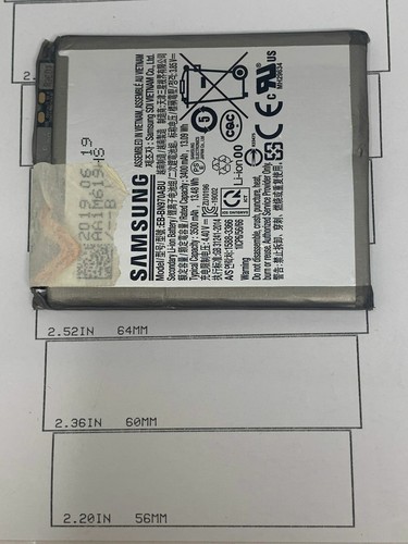 Battery EB-BN970ABU For Samsung Galaxy Note 10 SM-N970U SM-N970F N970 Original - Photo 2 sur 12
