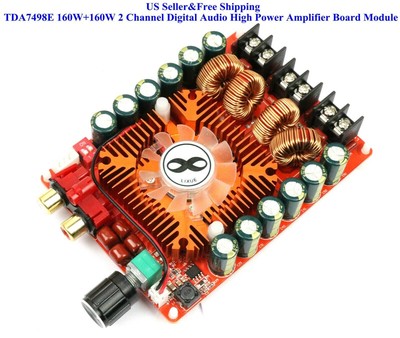 Tda7498E Hochleistungs-Digital-LeistungsverstäRkerplatine 2.0 Hifi Stereo 1 V1K8 Tda7498E Hochleistungs-Digital-LeistungsverstäRkerplatine 2.0 Hifi Stereo 1 V1K8