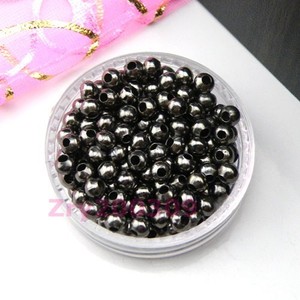2.4mm 3.2mm 4mm 5mm 6mm silver Gold plated round metal spacer bead 250PCS