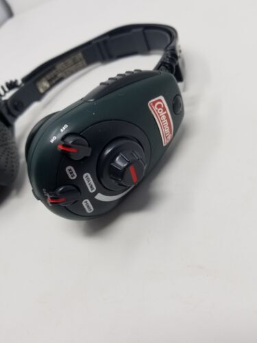 Coleman AM/FM Kopfhörer Radio über dem Kopf grün ERSATZTEILSPENDER - Bild 2 von 6