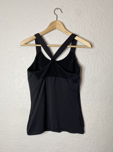 Ivy Park Black Racerback Athletic Tank Top Women’s Small - Picture 2 of 6