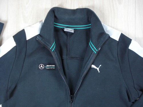 Puma Mercedes AMG Petronas Trainingsjacke Herren Gr. M schwarz weiß Herren Formel 1 - Bild 8 von 21