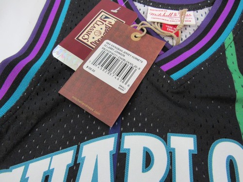 1992-93 Larry Johnson #2 Hornets Mens Sizes Mitchell & Ness Swingman Jersey $130 - Picture 6 of 12