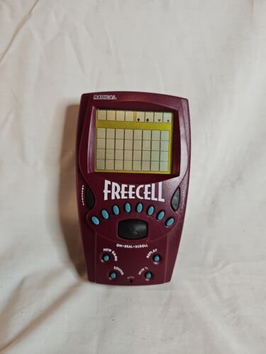 Vintage 1999 Radica Freecell Solitaire elektronisches Handheld-Spiel getestet