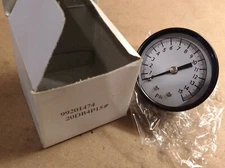 2" Face Pressure gauge 0-15 psi 1/4 NPT Back Connection 99201474 - Fast Ship