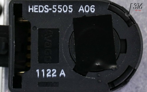 23510 ELECTROGLAS STEPPER MTR W/ ENCODER HEDS-5505 A06 (NEW) 259946-001 - Picture 6 of 8