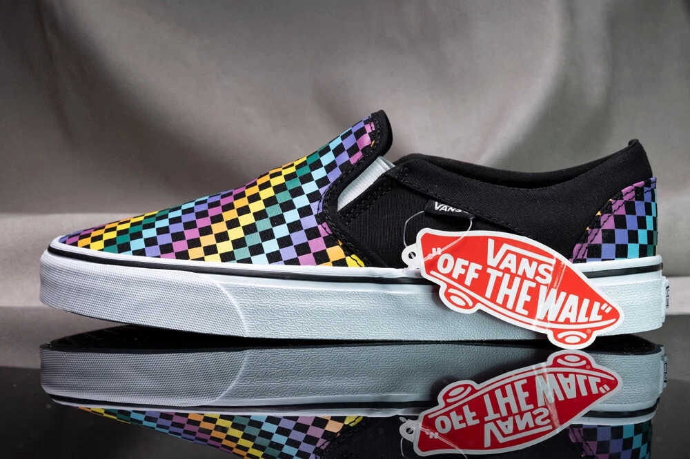 Vans asher best sale slip on