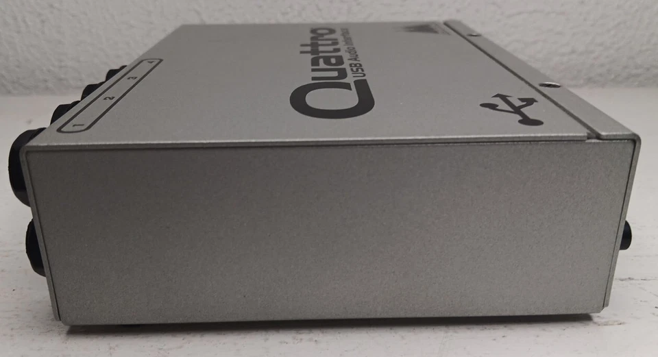 M-Audio Quattro USB Audio Interface Excellent Condition WORKS!  (Device Only) - Image 4 of 4