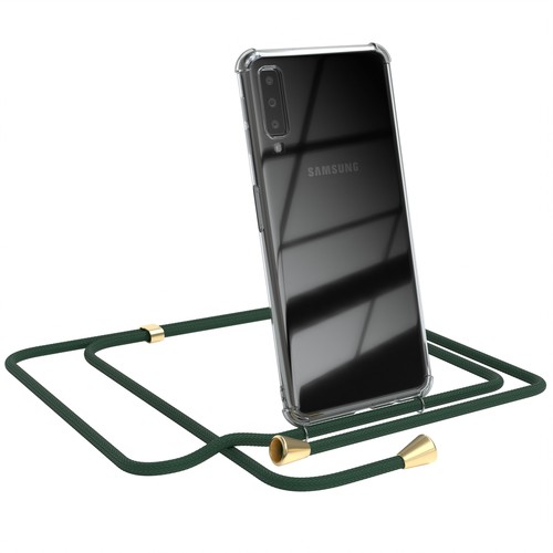 EAZY CASE do Samsung Galaxy A7 2018 Etui z paskiem Łańcuszek na telefon komórkowy Komórka Zawieszenie - Zdjęcie 17 z 27