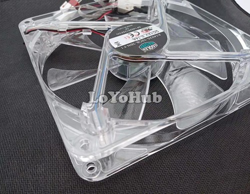 New For Cooler Master A14025-10CB-3BN-F1 DF1402512SEDN power supply fan with LED - Picture 7 of 7