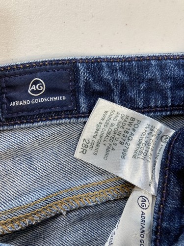 AG ADRIANO GOLDSCHMIED THE ANGEL BOOTCUT DENIM JEANS WOMEN’S 28R - Picture 3 of 11