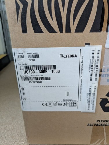 Zebra HC100 Thermo Armband Drucker Open Box Full Set Bundle außer Patrone - Bild 7 von 8