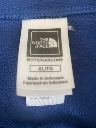 The North Face Sweatshirt Fleece Boys Youth XL Extra Large 1/4 Zip Pullover Mock - Picture 3 of 6