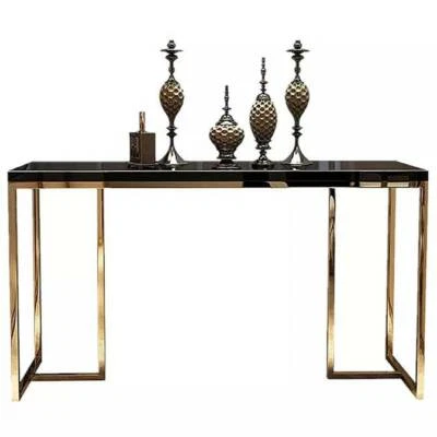 Console Table Hall Marble Top Stainless Steel Legs Black White Buffets Side Tables Gumtree Australia Inner Sydney City 1256501600 Console Table Hall Marble Top, Hallway Console Table Sydney
