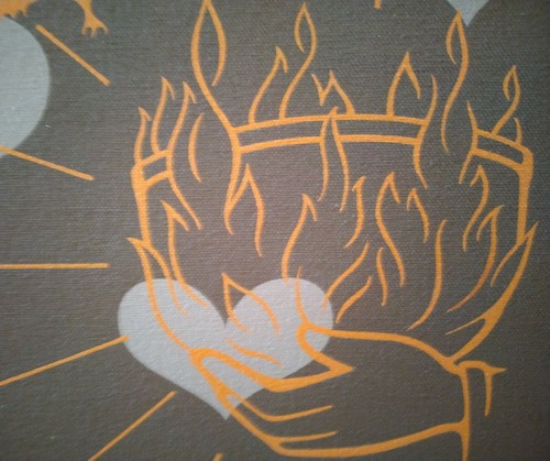 Original Painting on Canvas; "#5 (Count Down Series)" - Picture 3 of 4