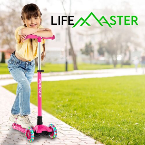Kids Scooter – Children and Toddler 3 Wheel Kick Scooter – LED Wheel - Picture 8 of 8