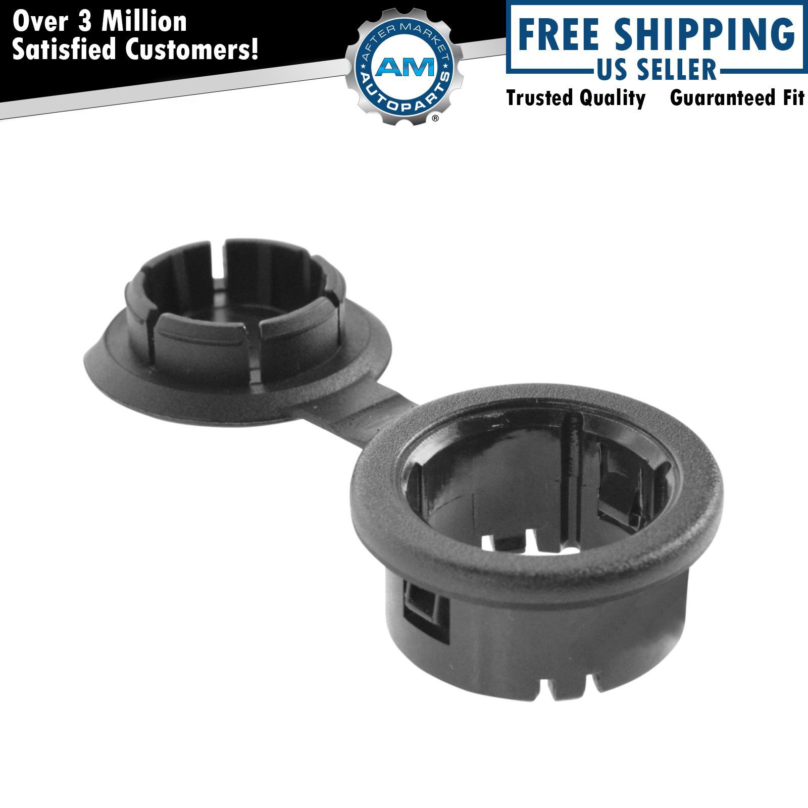 OEM 12450047 Auxiliary Power Outlet Receptacle Retainer with Cap for GM