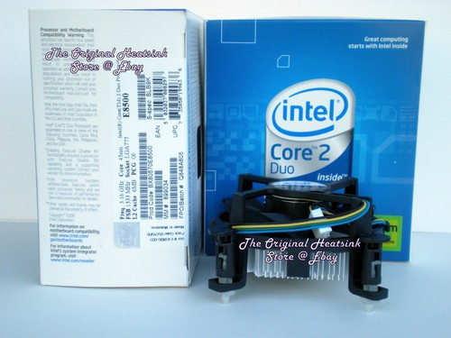 Disipador térmico enfriador CPU Intel E8190-E8200-E8300 para Core 2 Duo Socket LGA775 nuevo - Imagen 1 de 4