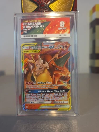 Charizard & Braixen GX 22/236 Cosmic Eclipse Ace 8